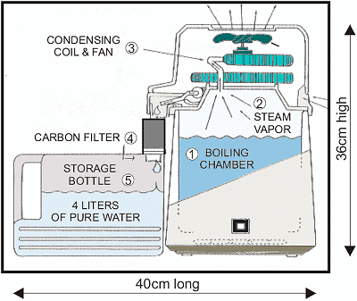 Purification Steam process system